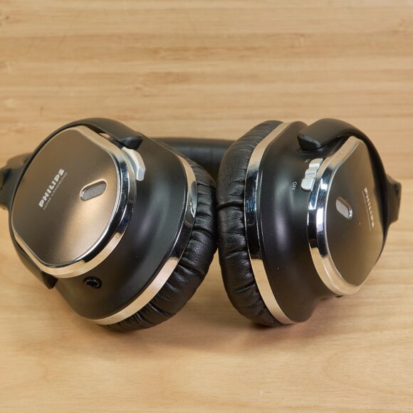 Philips SHN9500 Headphones / Noise Cancelling / Over-Ear / Tested & Working - Picture 5 of 12